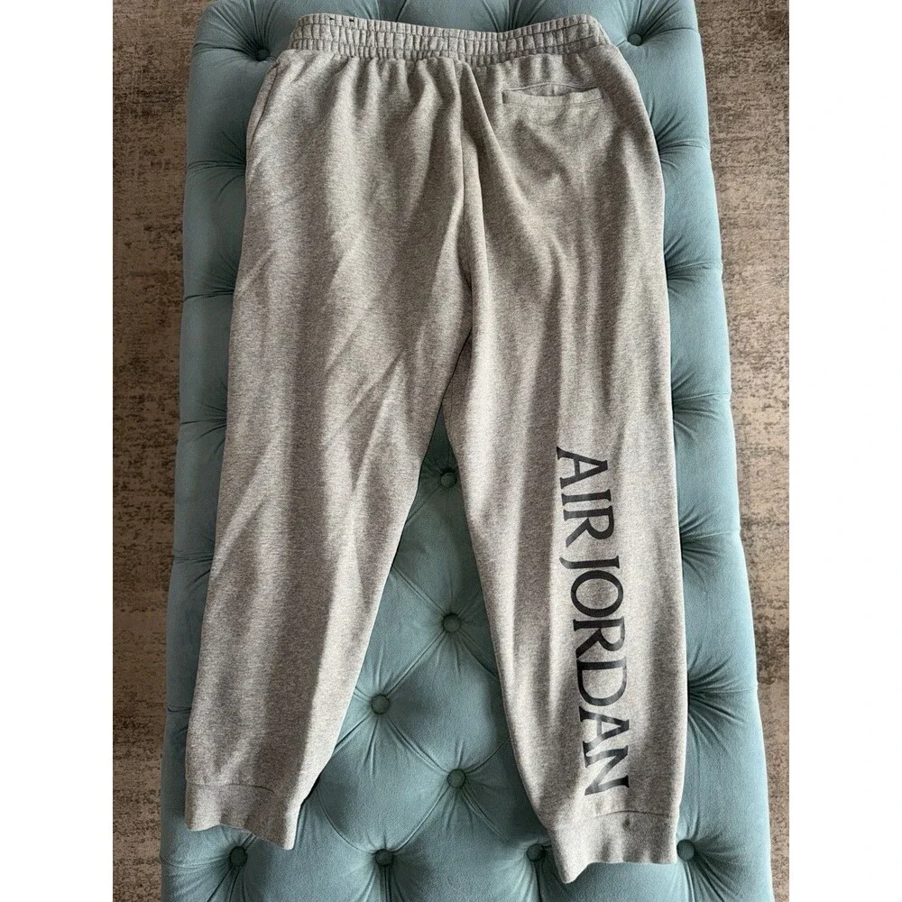 Nike Air Jordan Classic Jumpman Fleece Joggers Pants Mens Size Large DH9502-091